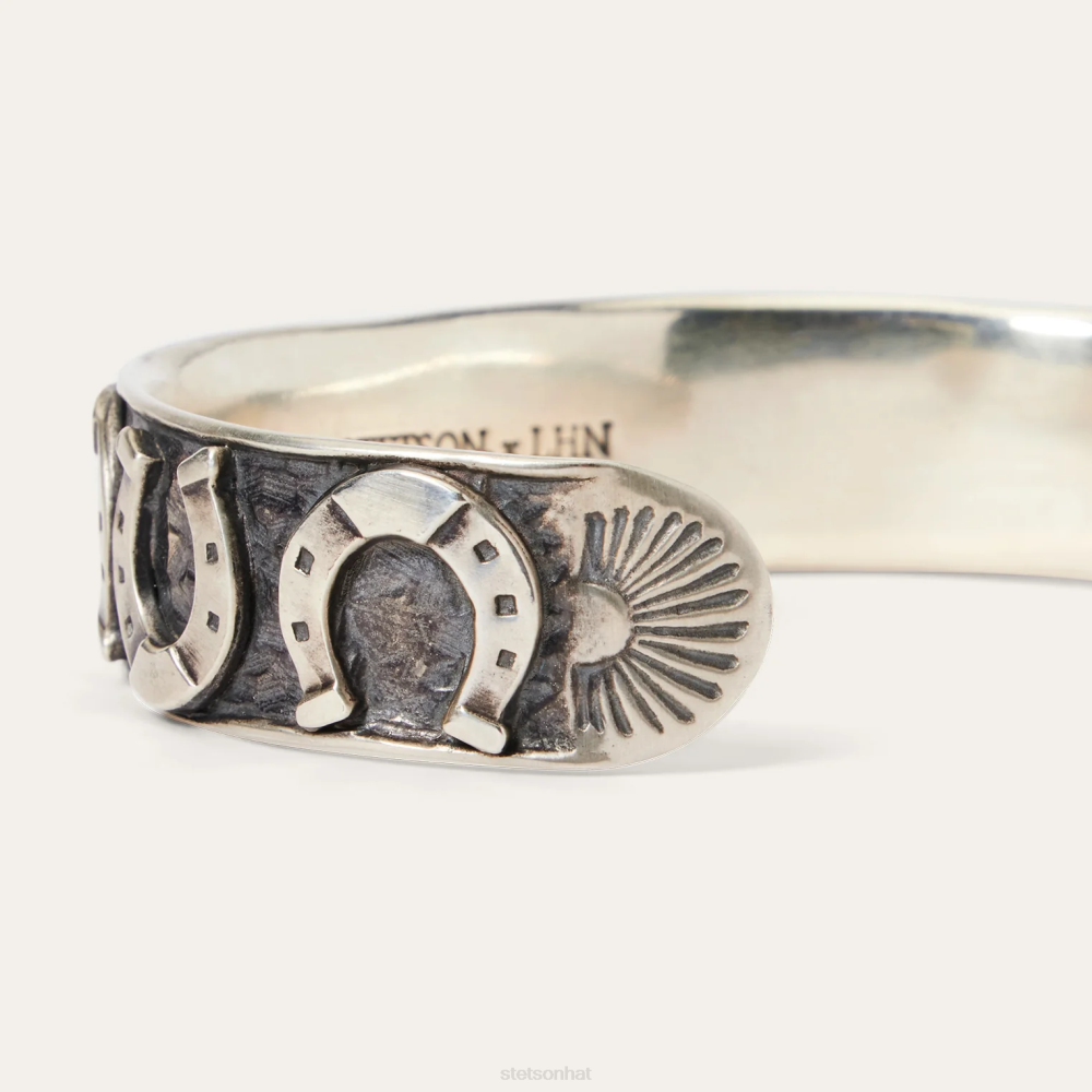 Stetson Horseshoe Cuff One Color Men Accessory 00LX423