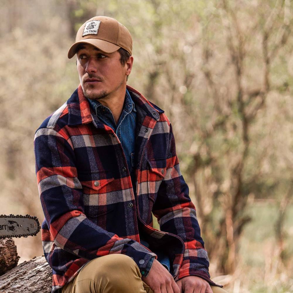 Stetson Jac-Shirt Blue Men Apparel 00LX395