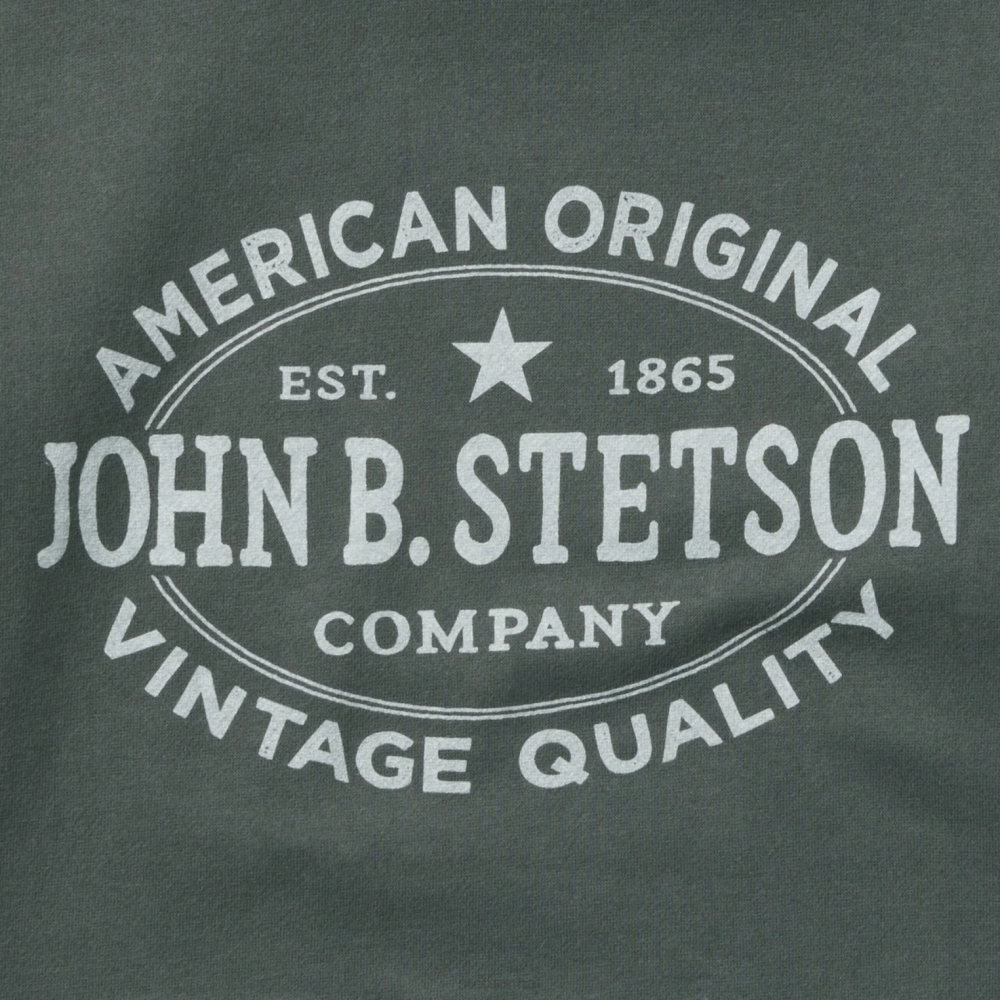 Stetson Hoody Star Left Chest Blue Men Apparel 00LX408