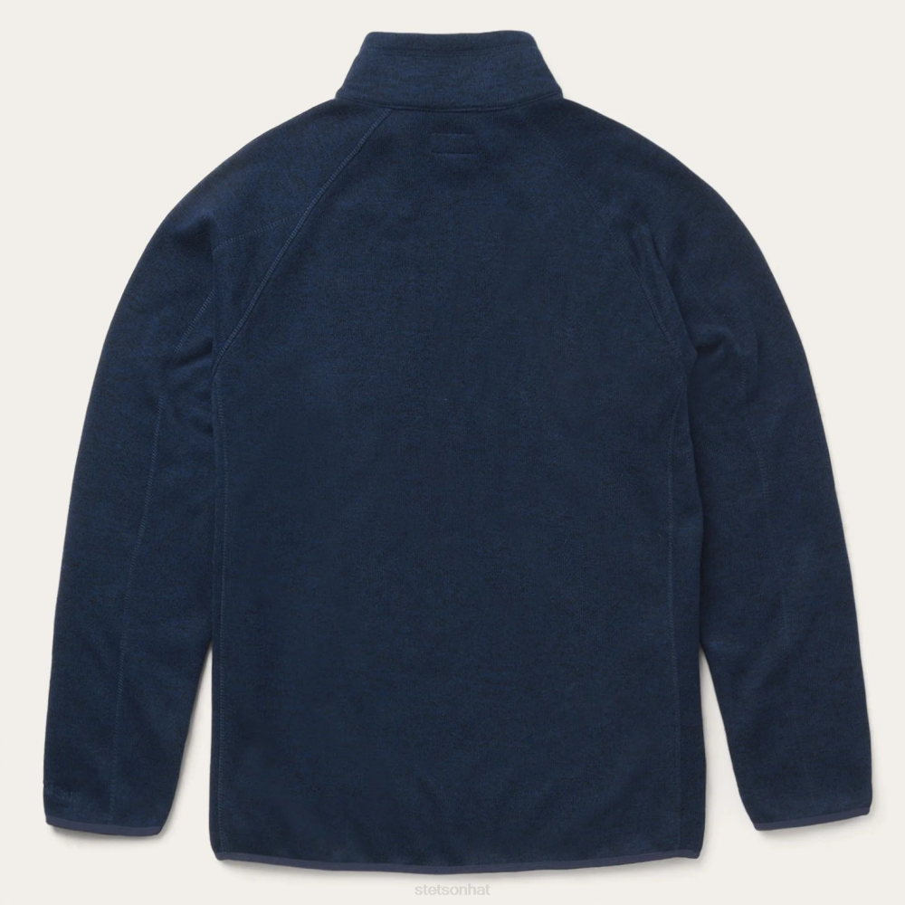 Stetson Knit Pullover Blue Men Apparel 00LX407