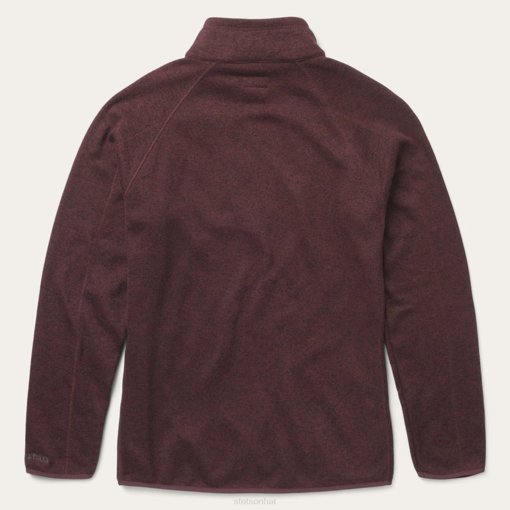 Stetson Knit Pullover Wine Men Apparel 00LX414