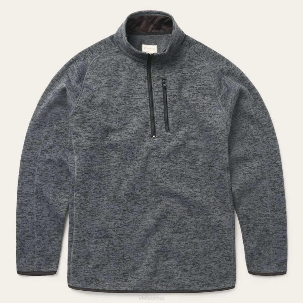 Stetson Pullover Knit Sweater Grey Men Apparel 00LX400