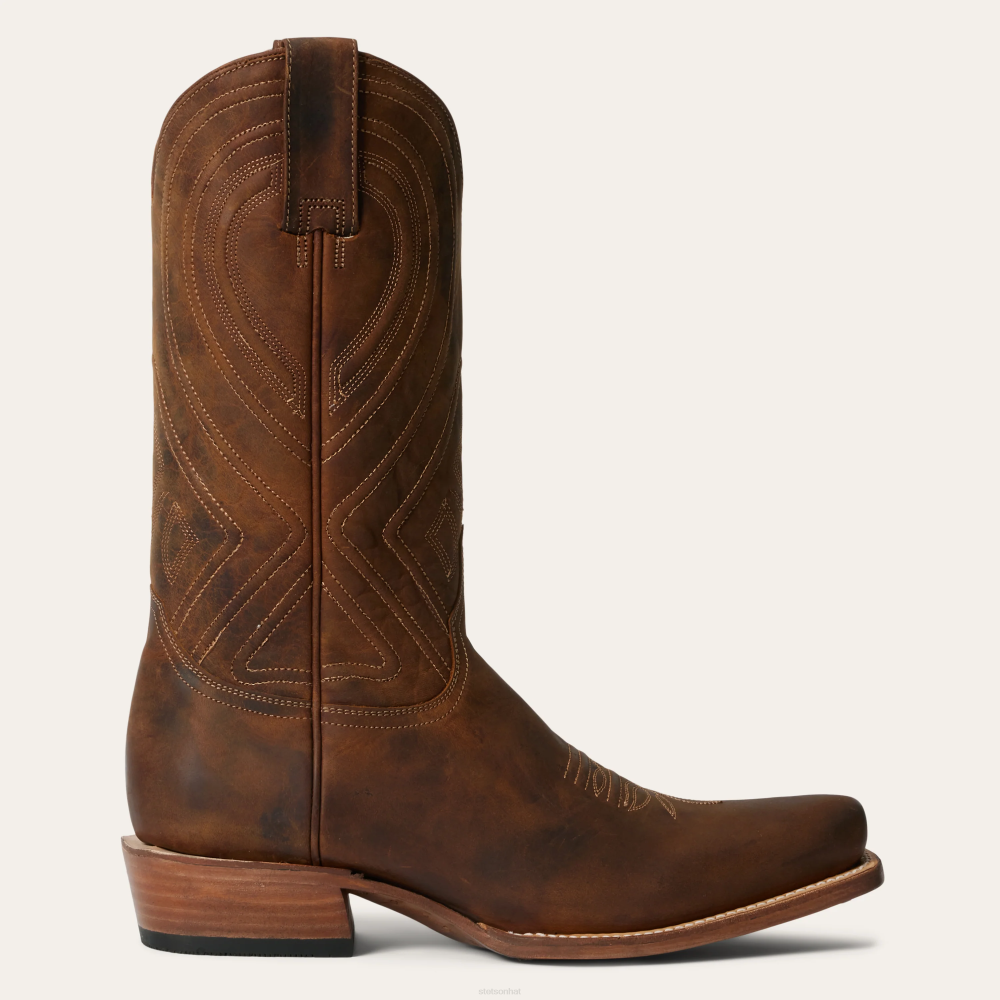 Stetson Mossman Boot Brown Men Footwear 00LX241