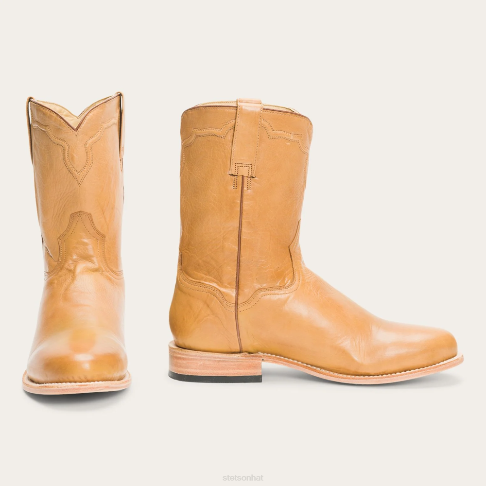 Stetson Puncher Boots Tan Men Footwear 00LX237