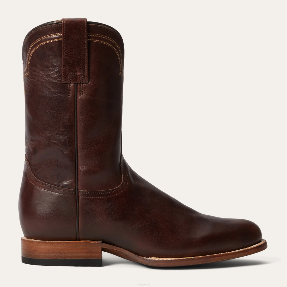 Stetson Rancher Zip Boot Brown Men Footwear 00LX239