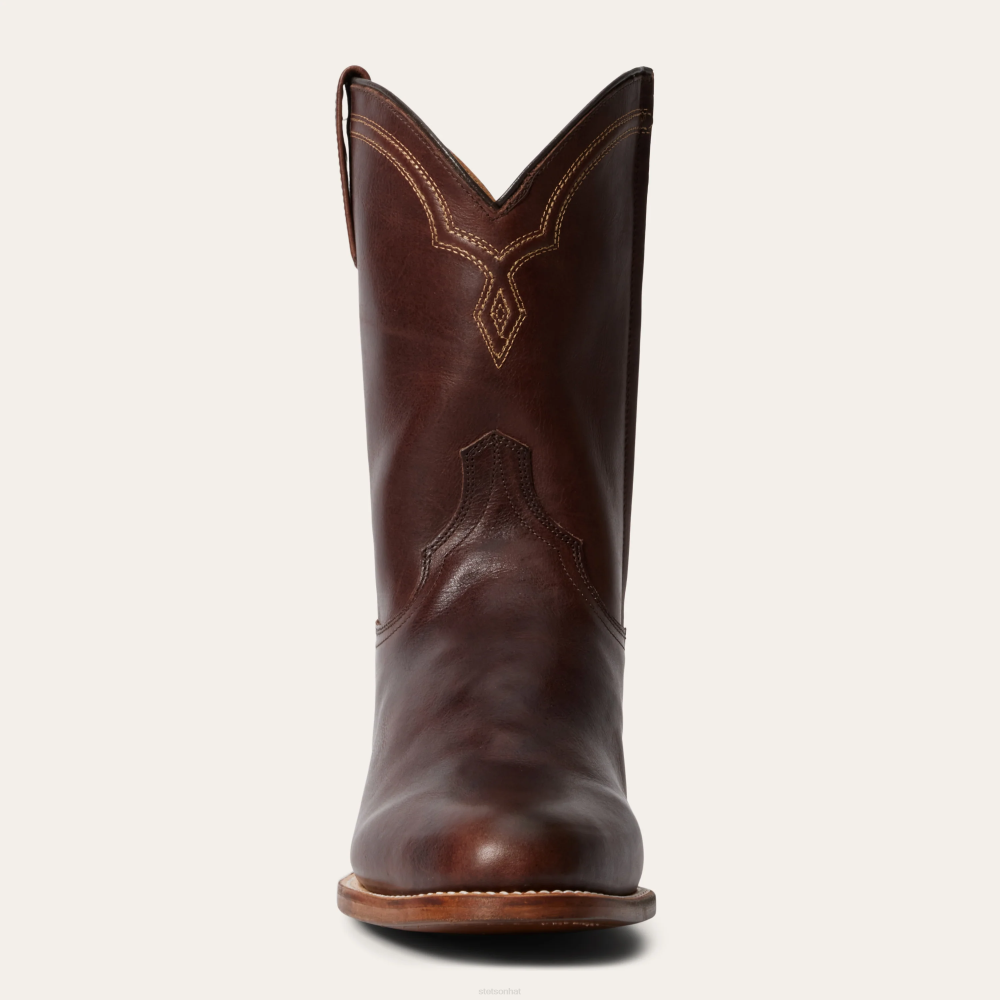 Stetson Rancher Zip Boot Brown Men Footwear 00LX239
