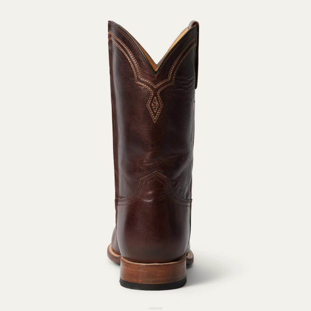 Stetson Rancher Zip Boot Brown Men Footwear 00LX239