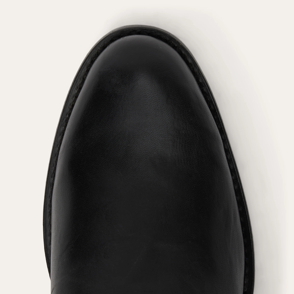 Stetson Rancher Zip Boots Black Men Footwear 00LX235