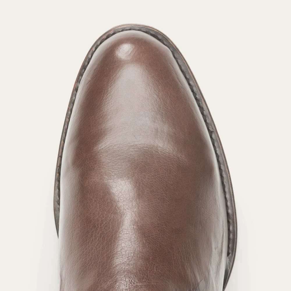 Stetson Rancher Zip Boots Brown Men Footwear 00LX217