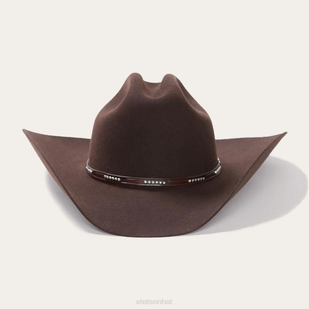 Stetson 72 Llano 4X Cowboy Hat Chocolate Unisex Headwear 00LX76