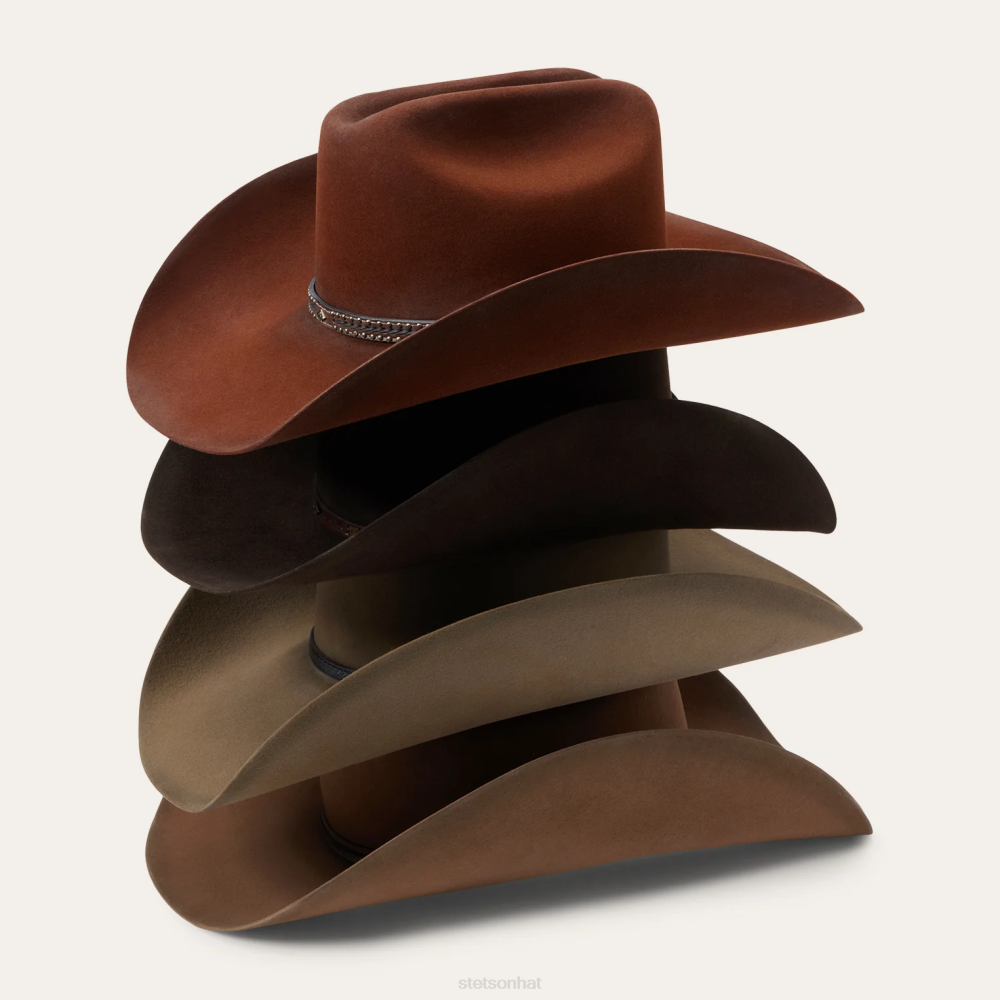Stetson Boss of the Plains 6X Cowboy Hat Assorted Brown Unisex Headwear 00LX32
