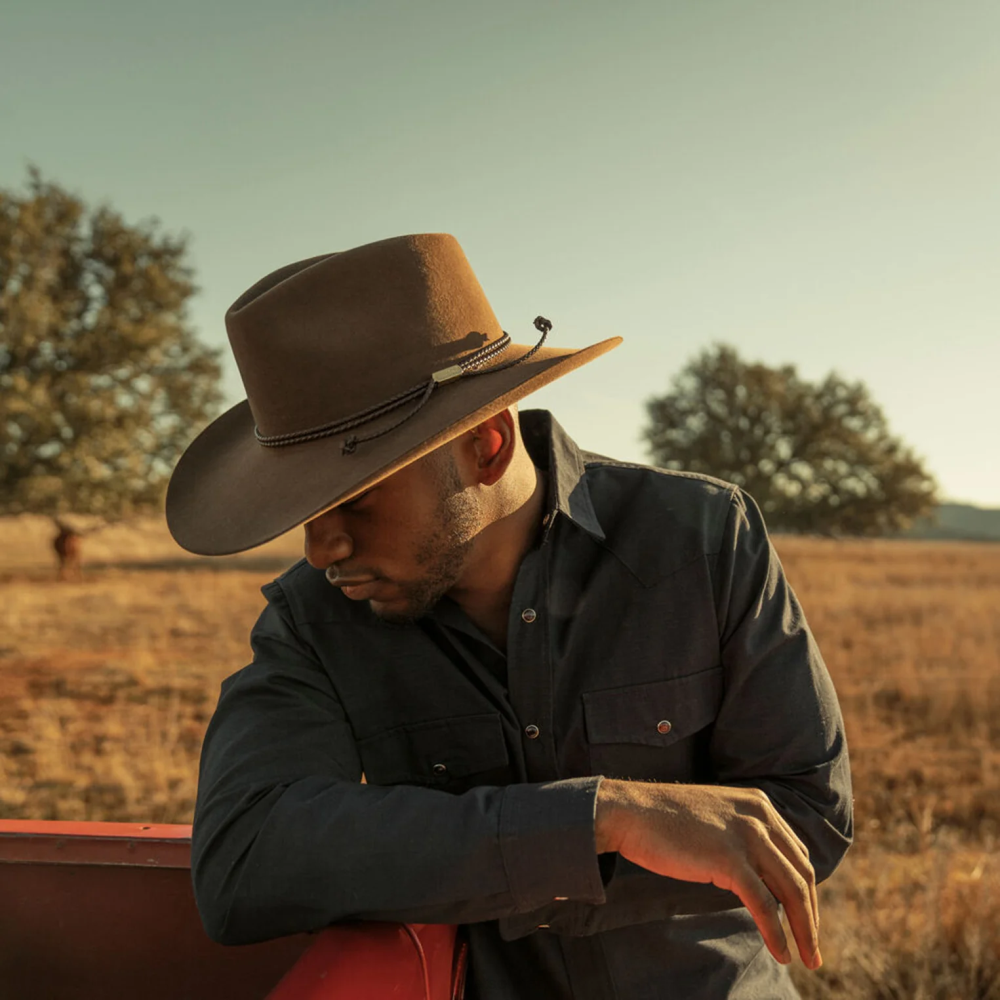 Stetson Carson 6X Cowboy Hat Acorn Unisex Headwear 00LX99