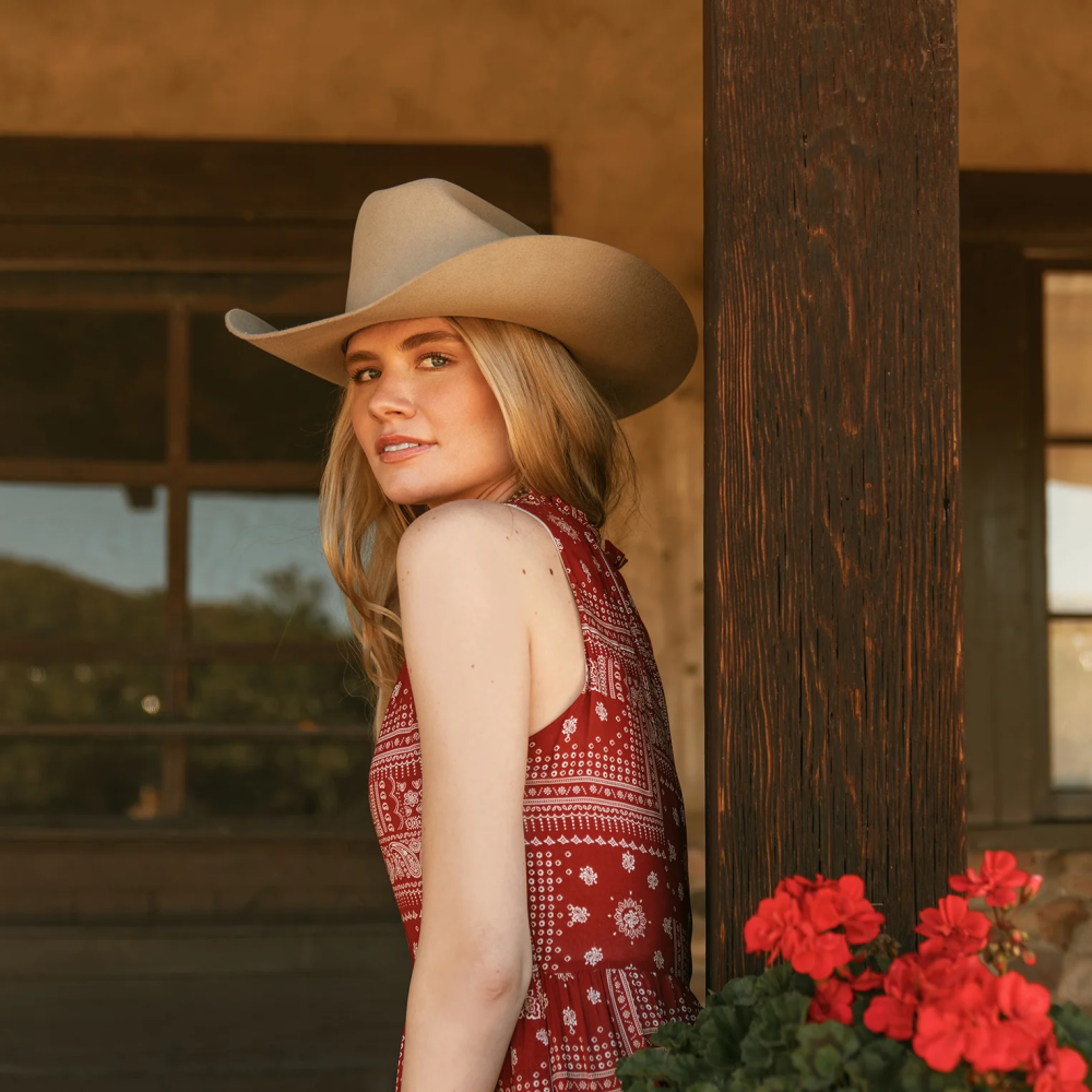 Stetson Corral 4X Cowboy Hat Chocolate Unisex Headwear 00LX16