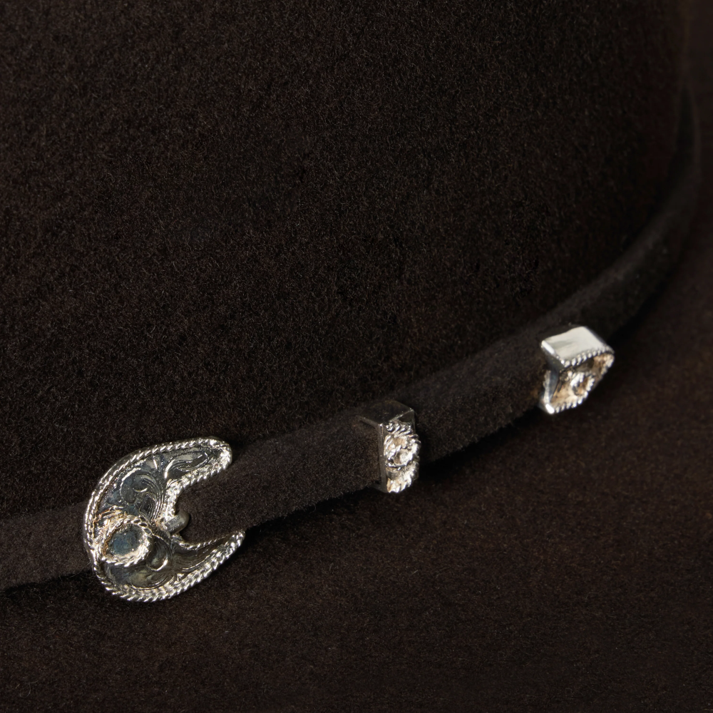 Stetson Corral 4X Cowboy Hat Chocolate Unisex Headwear 00LX16