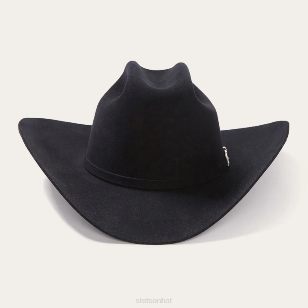 Stetson El Patron 48 Premier 30X Cowboy Hat Black Unisex Headwear 00LX126