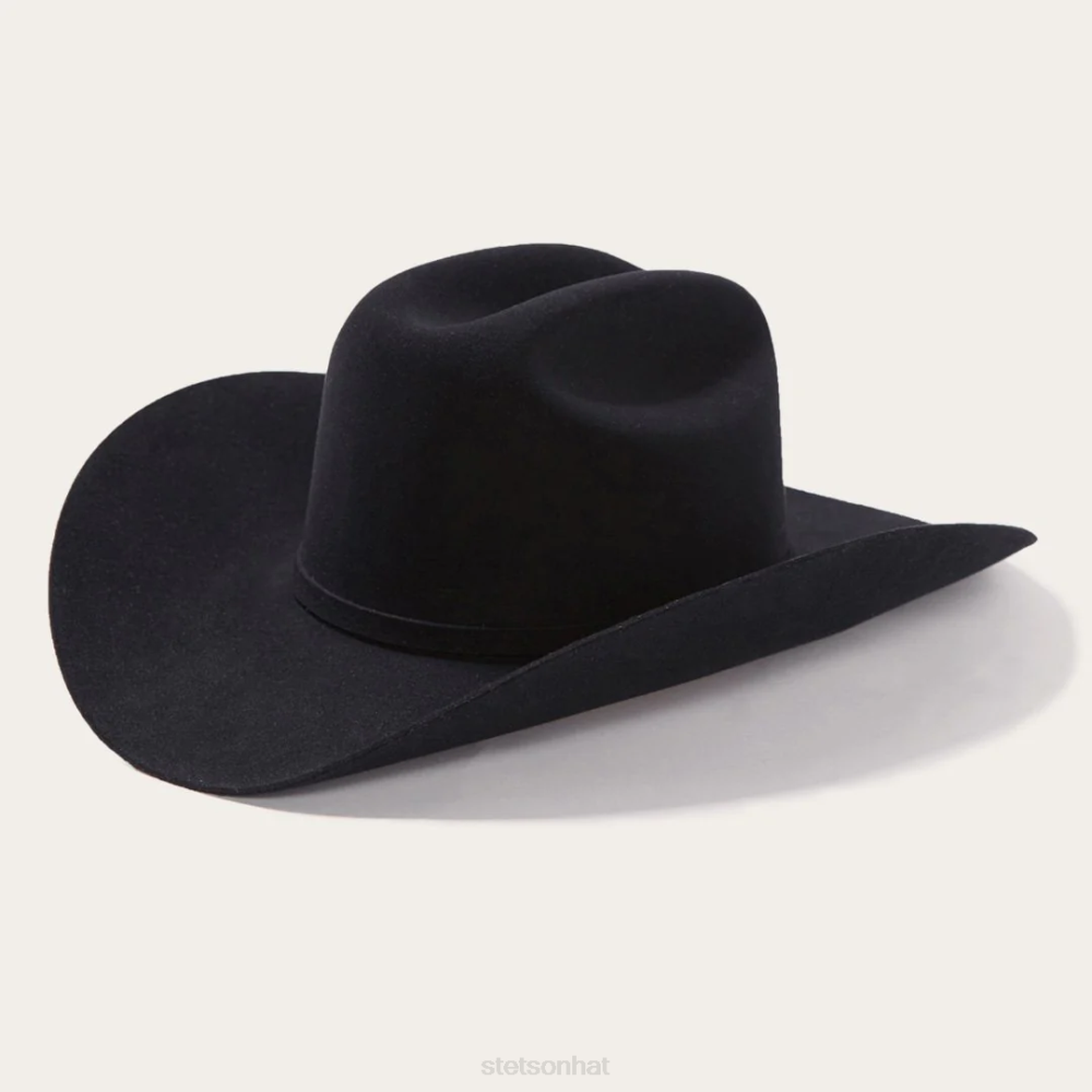 Stetson El Patron 48 Premier 30X Cowboy Hat Black Unisex Headwear 00LX126