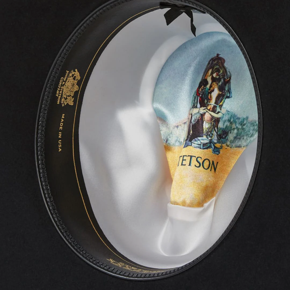 Stetson Gus 6X Cowboy Hat Black Unisex Headwear 00LX20