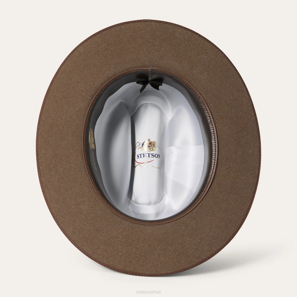Stetson Open Road 6X Cowboy Hat Brown Mix Unisex Headwear 00LX31