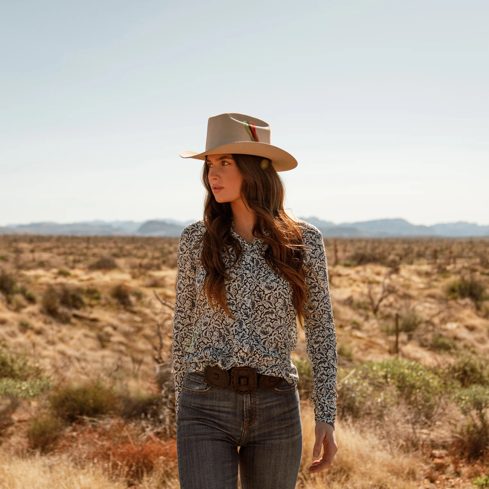 Stetson Range 6X Cowboy Hat Silverbelly Unisex Headwear 00LX77