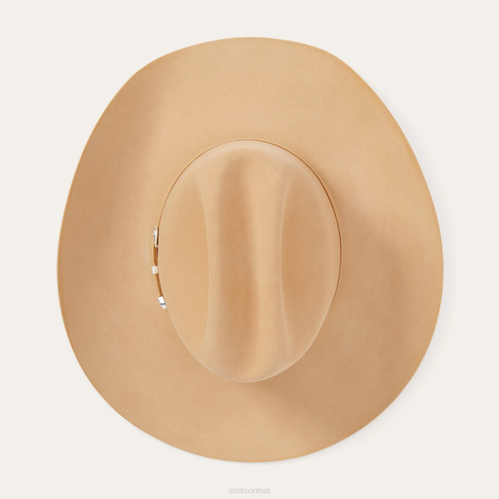 Stetson Shasta 10X Premier Cowboy Hat Butterscotch Unisex Headwear 00LX115