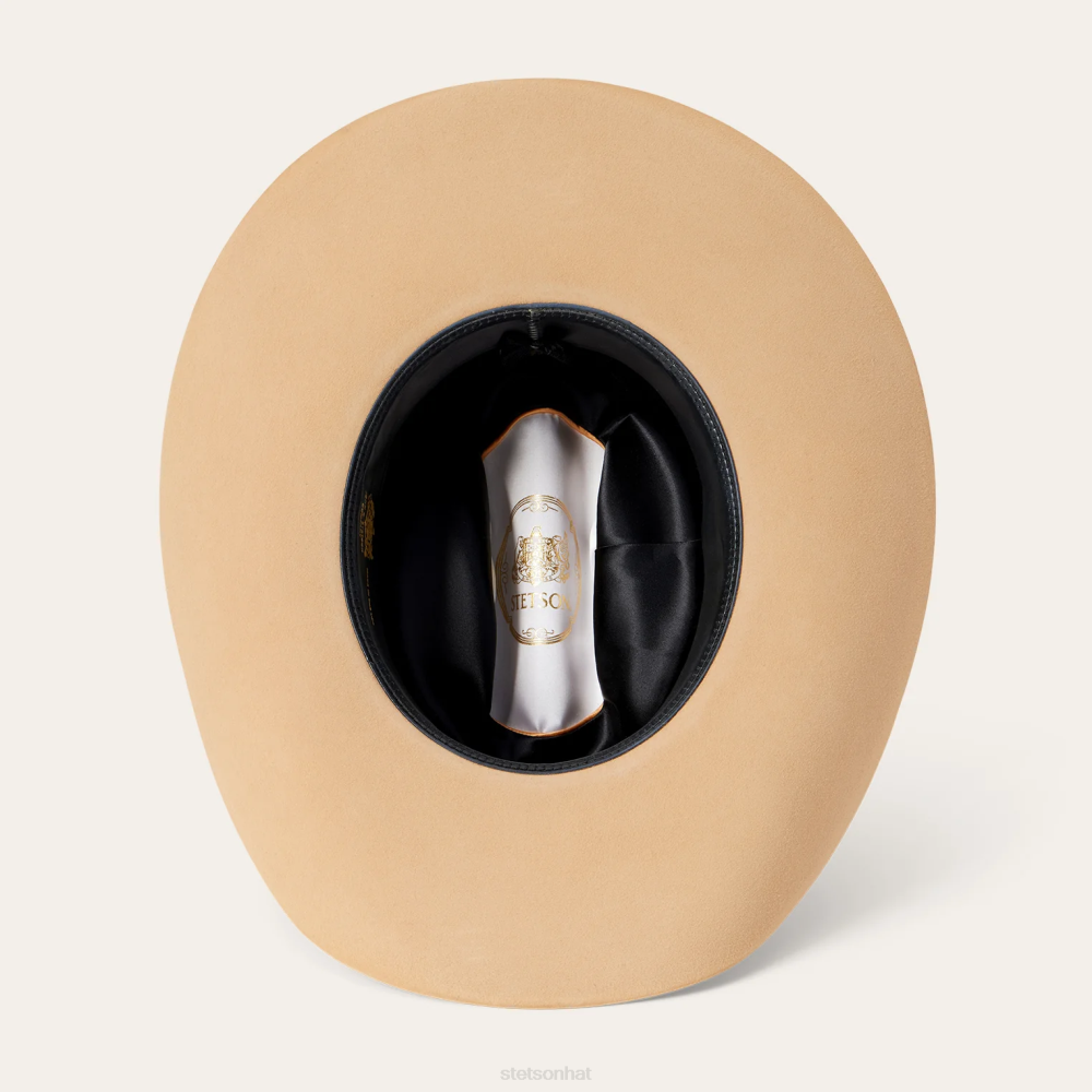 Stetson Shasta 10X Premier Cowboy Hat Butterscotch Unisex Headwear 00LX115
