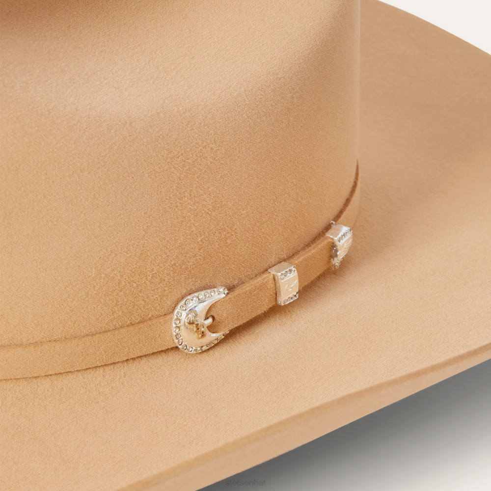 Stetson Shasta 10X Premier Cowboy Hat Butterscotch Unisex Headwear 00LX115