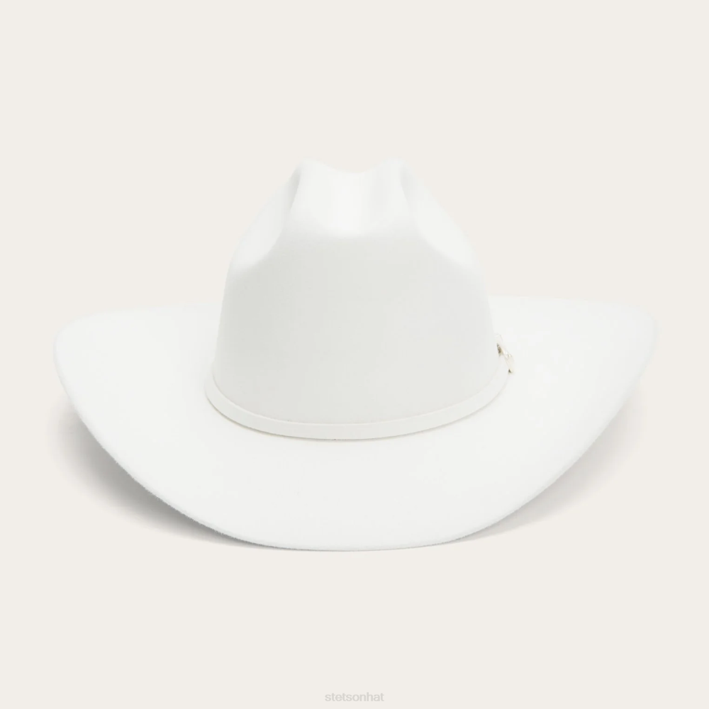 Stetson Shasta 10X Premier Cowboy Hat White Unisex Headwear 00LX68