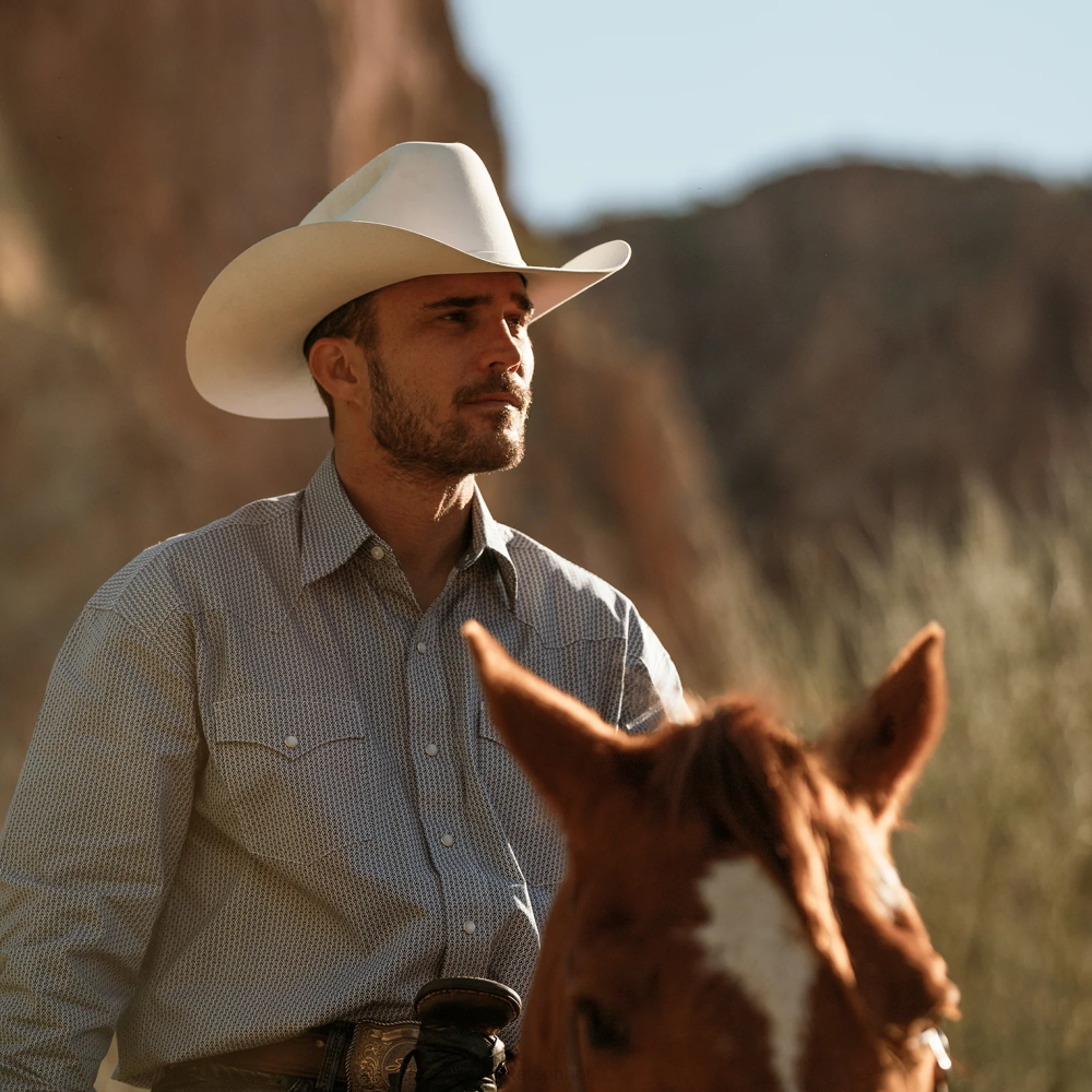 Stetson Shasta 10X Premier Cowboy Hat White Unisex Headwear 00LX68