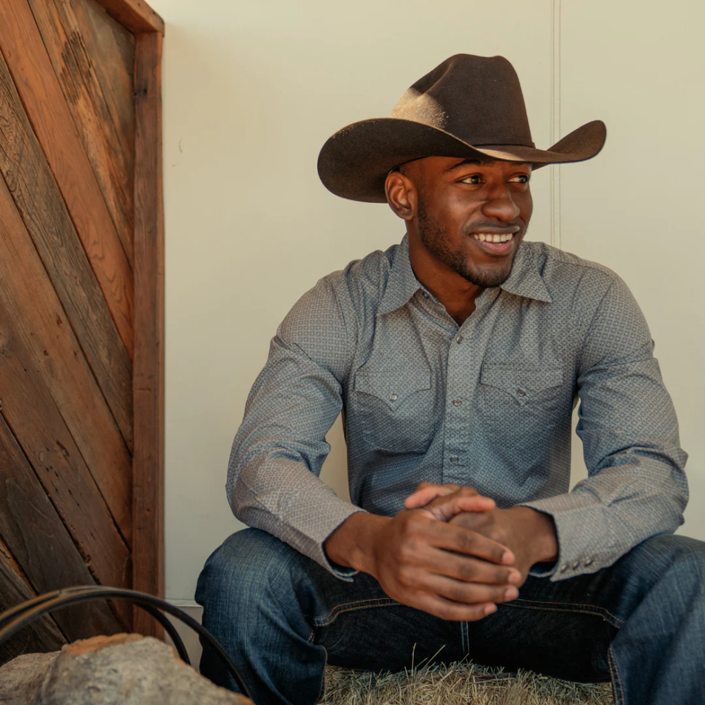 Stetson Skyline 6X Cowboy Hat Black Unisex Headwear 00LX106