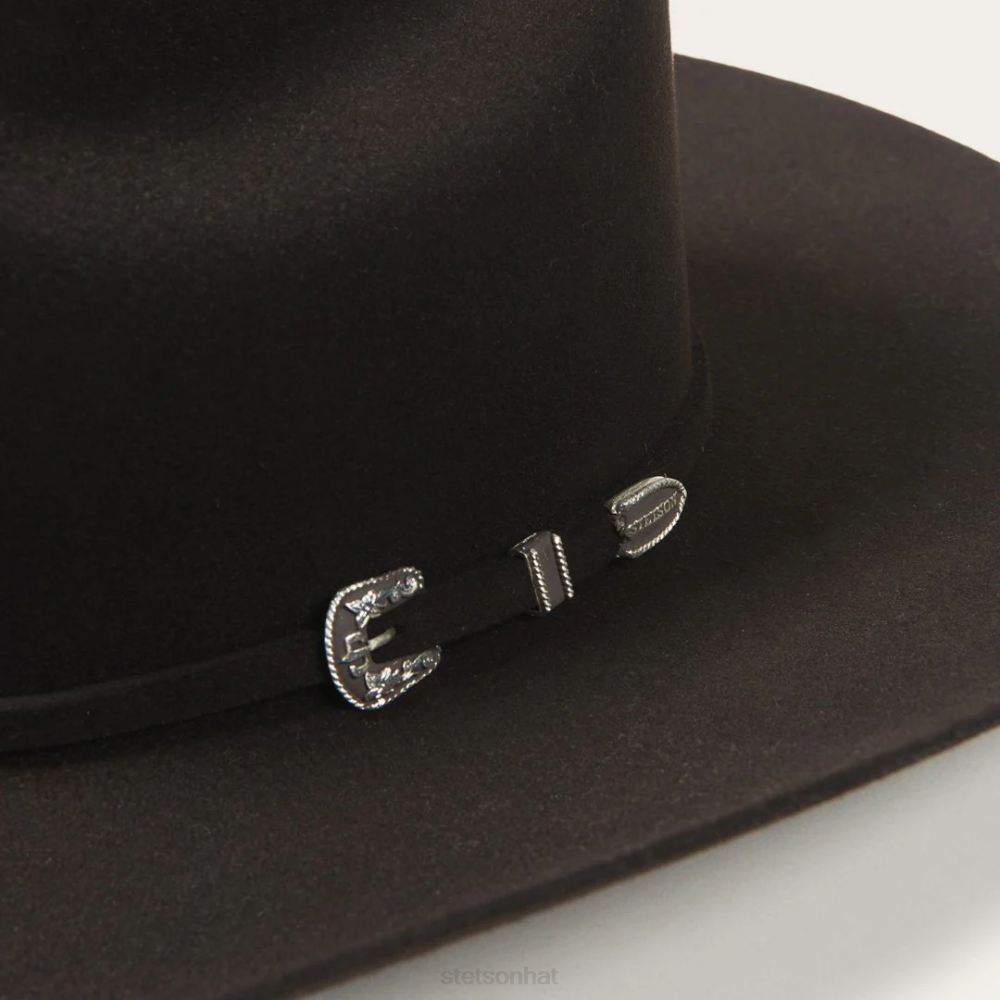 Stetson Skyline 6X Cowboy Hat Black Unisex Headwear 00LX106