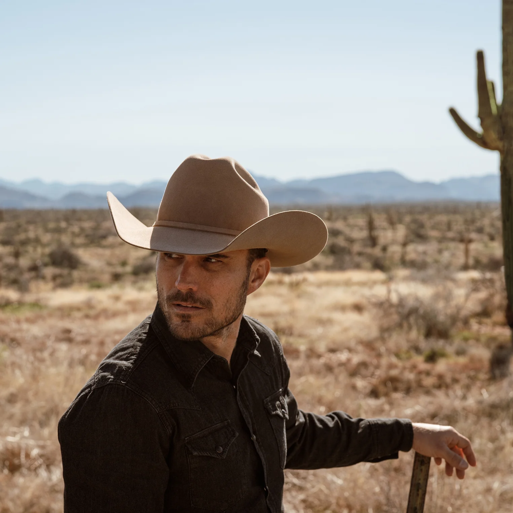 Stetson Skyline 6X Cowboy Hat Black Unisex Headwear 00LX7