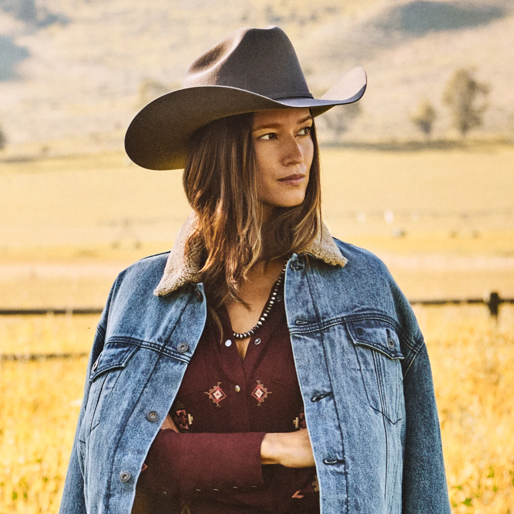 Stetson Skyline 6X Cowboy Hat Granite Unisex Headwear 00LX69