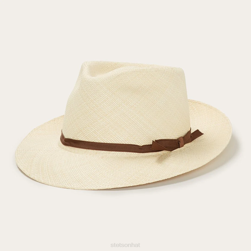 Stetson Forty Eight Panama Fedora Natural Unisex Headwear 00LX170