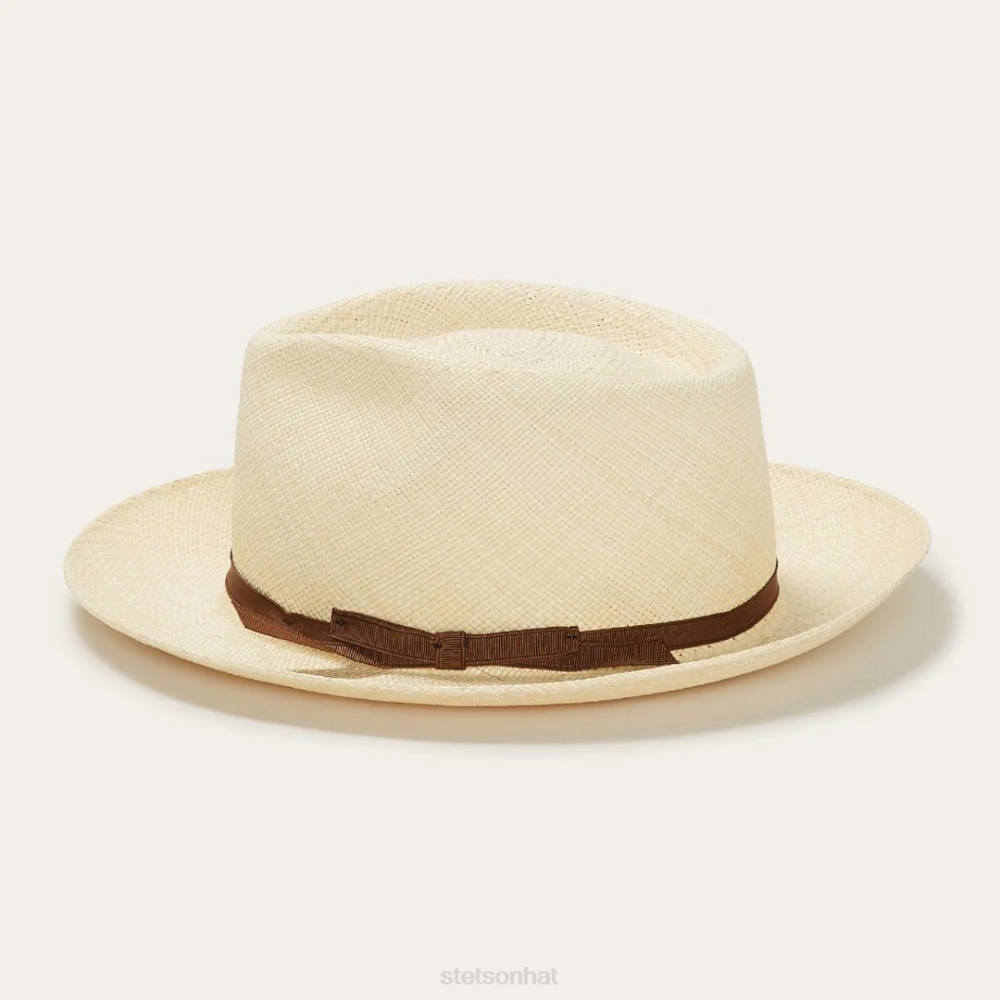 Stetson Forty Eight Panama Fedora Natural Unisex Headwear 00LX170