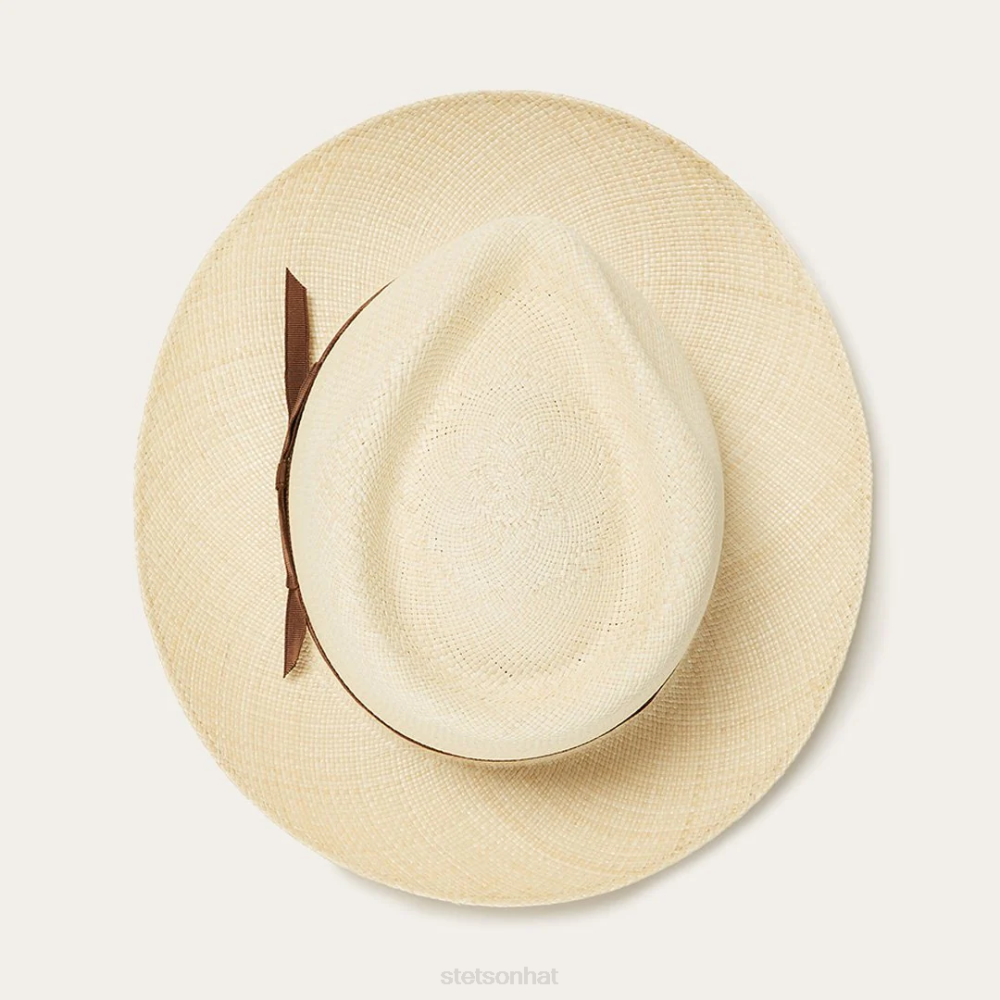 Stetson Forty Eight Panama Fedora Natural Unisex Headwear 00LX170