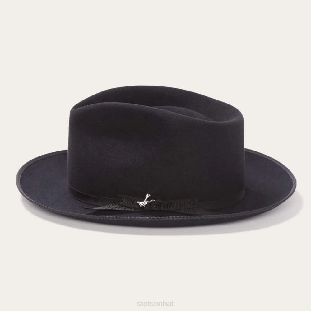 Stetson Stratoliner Fedora Black Unisex Headwear 00LX59
