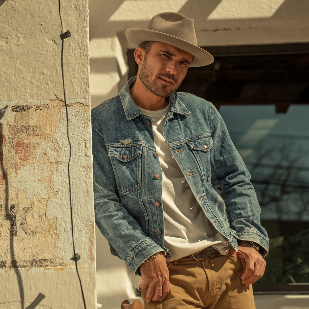 Stetson Stratoliner Fedora Natural Unisex Headwear 00LX10