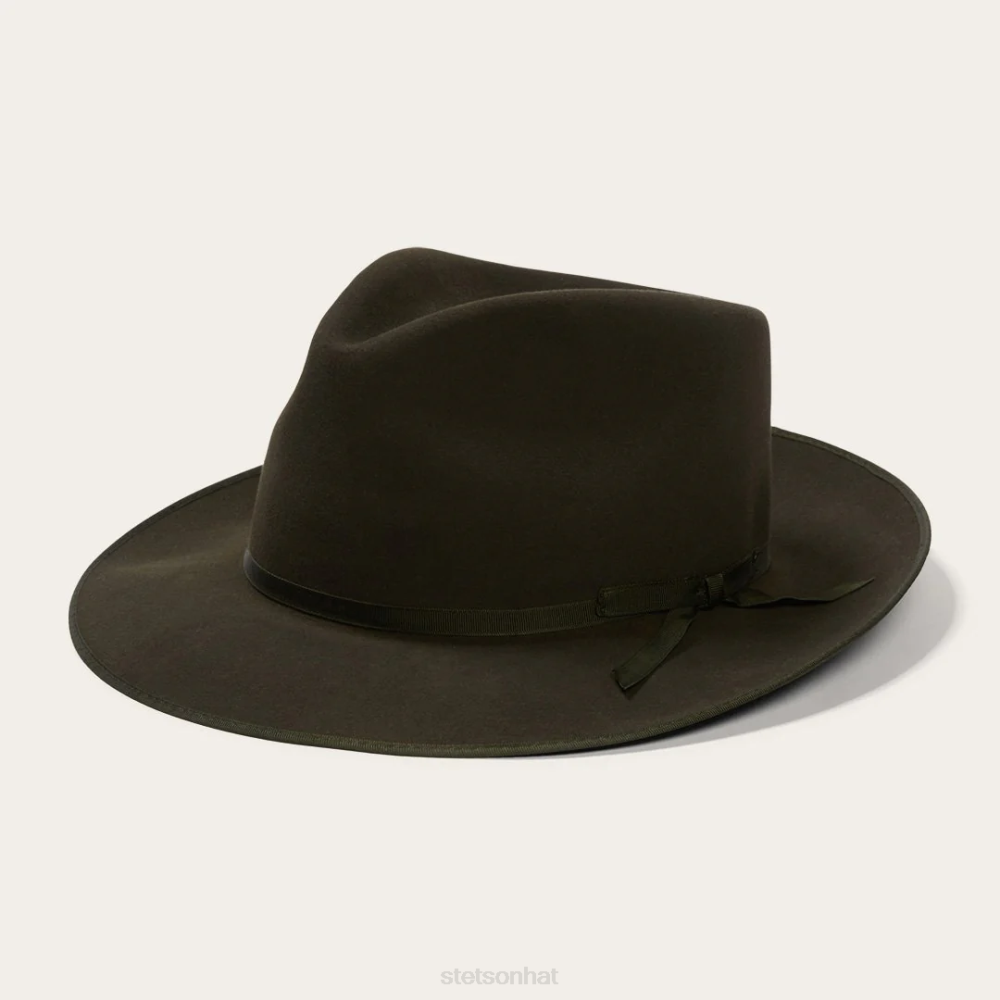 Stetson Stratoliner Fedora Sage Unisex Headwear 00LX60