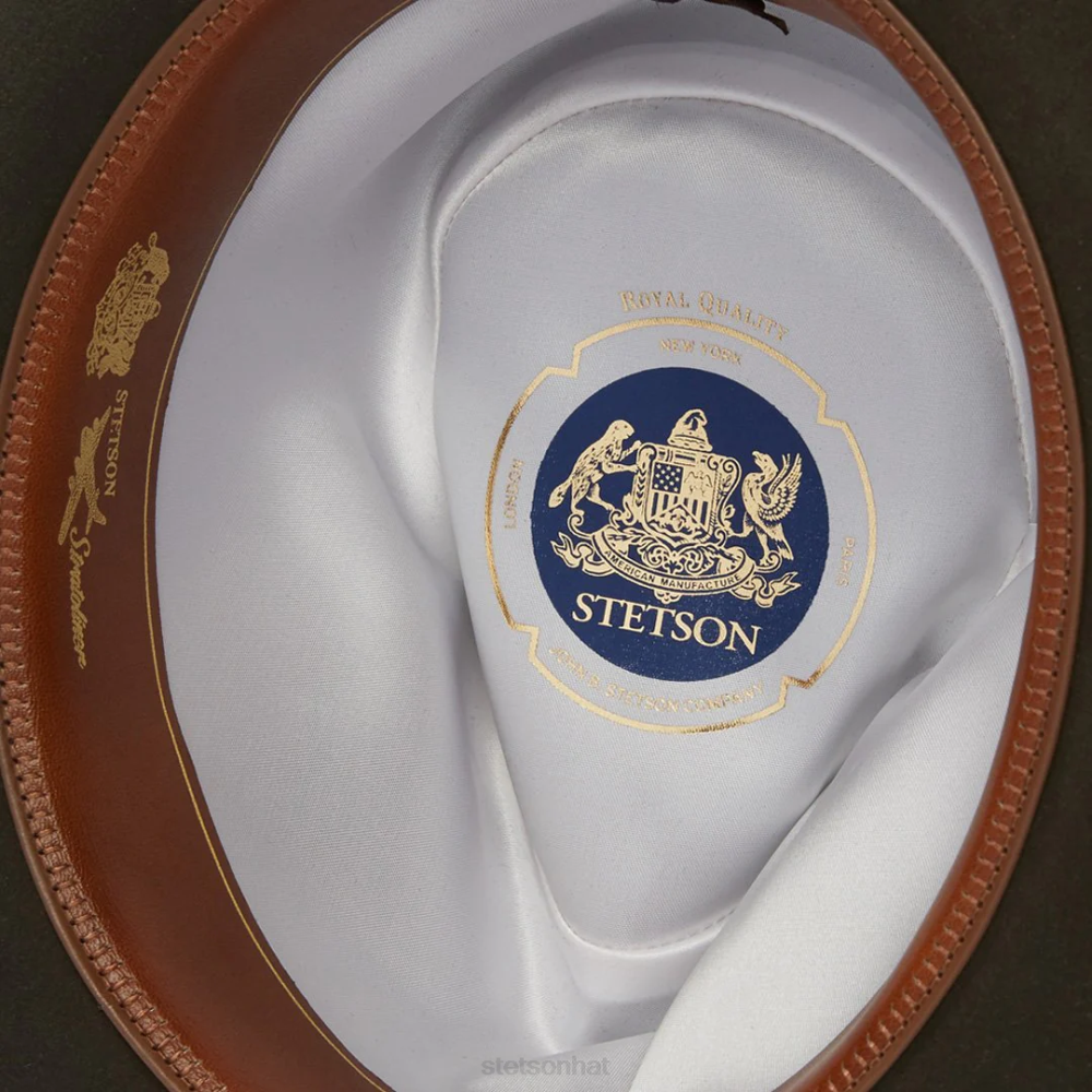 Stetson Stratoliner Fedora Sage Unisex Headwear 00LX60