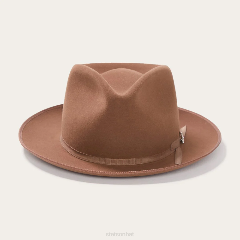 Stetson Stratoliner Fedora Walnut Unisex Headwear 00LX38