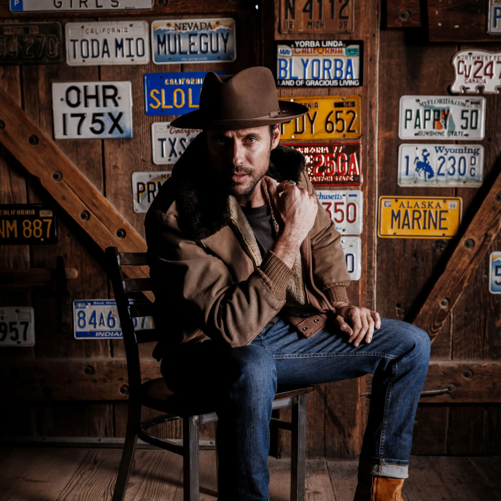 Stetson Stratoliner Fedora Walnut Unisex Headwear 00LX38