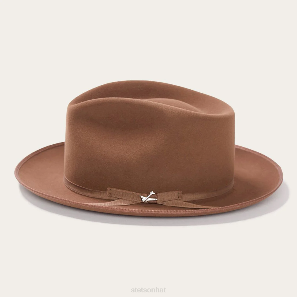 Stetson Stratoliner Fedora Walnut Unisex Headwear 00LX38