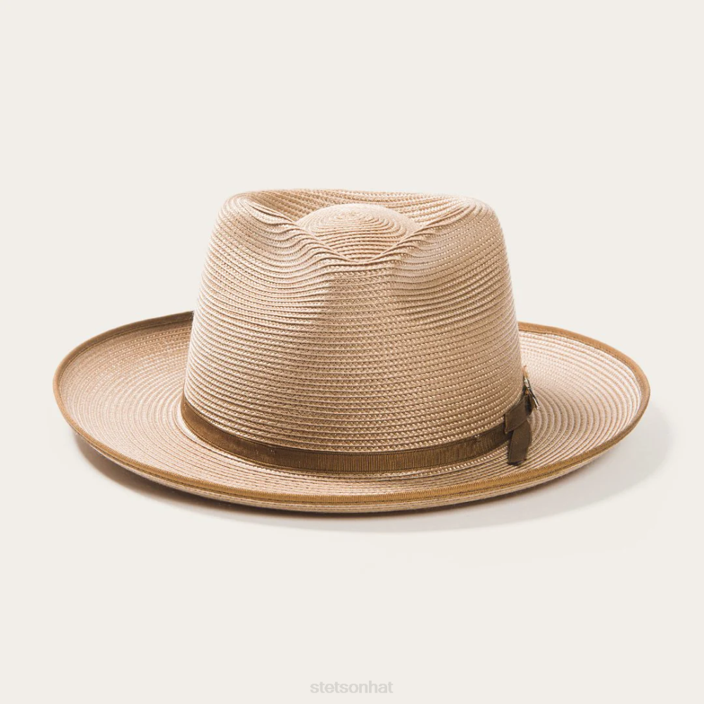 Stetson Stratoliner Milan Fedora Cognac Unisex Headwear 00LX110