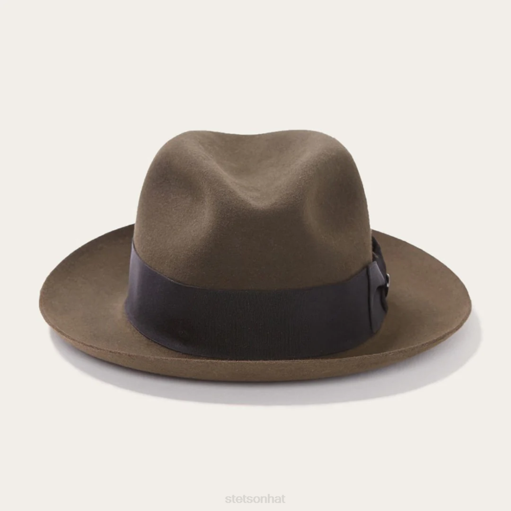 Stetson Temple Fedora Sage Unisex Headwear 00LX86