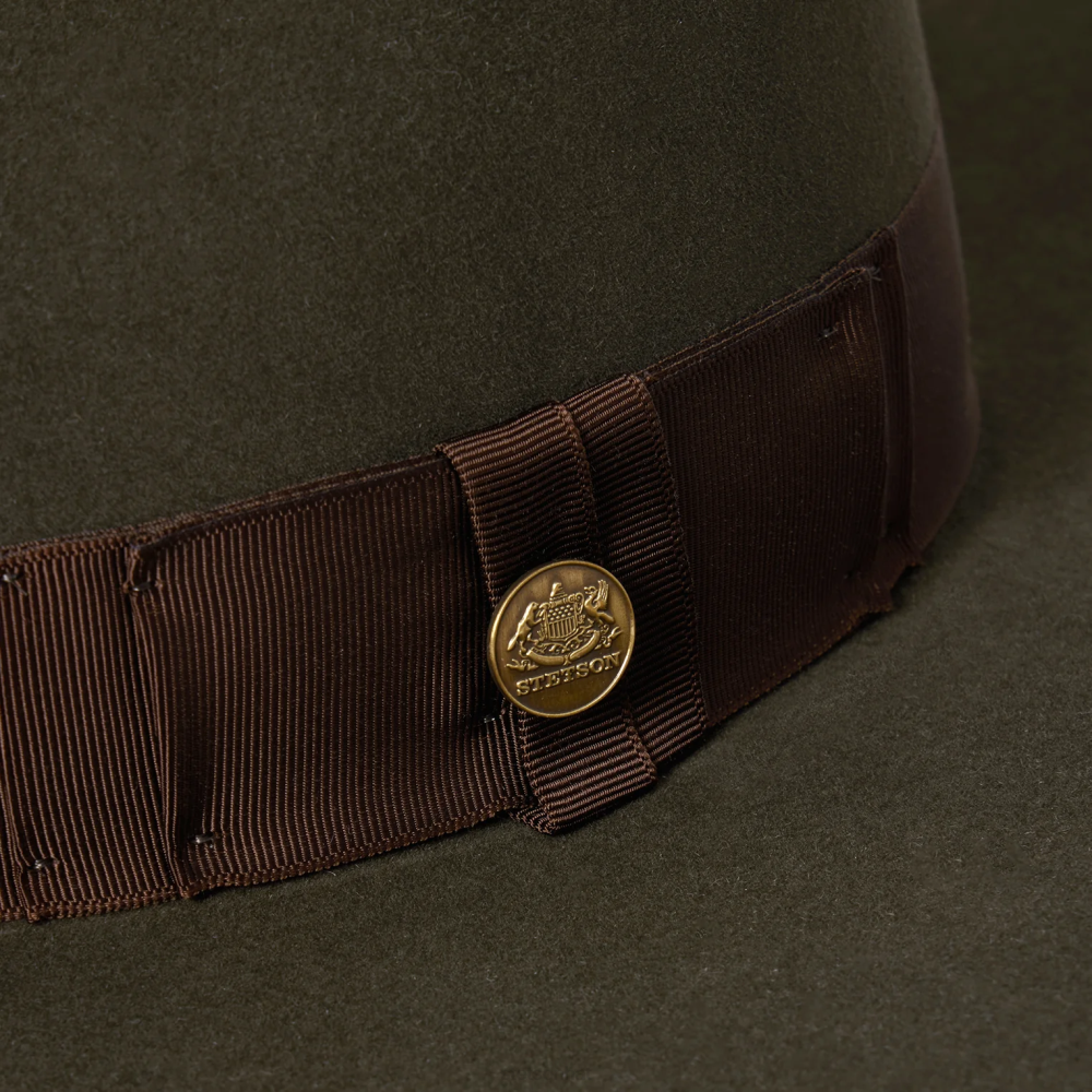 Stetson Tri-City Fedora Sage Unisex Headwear 00LX187