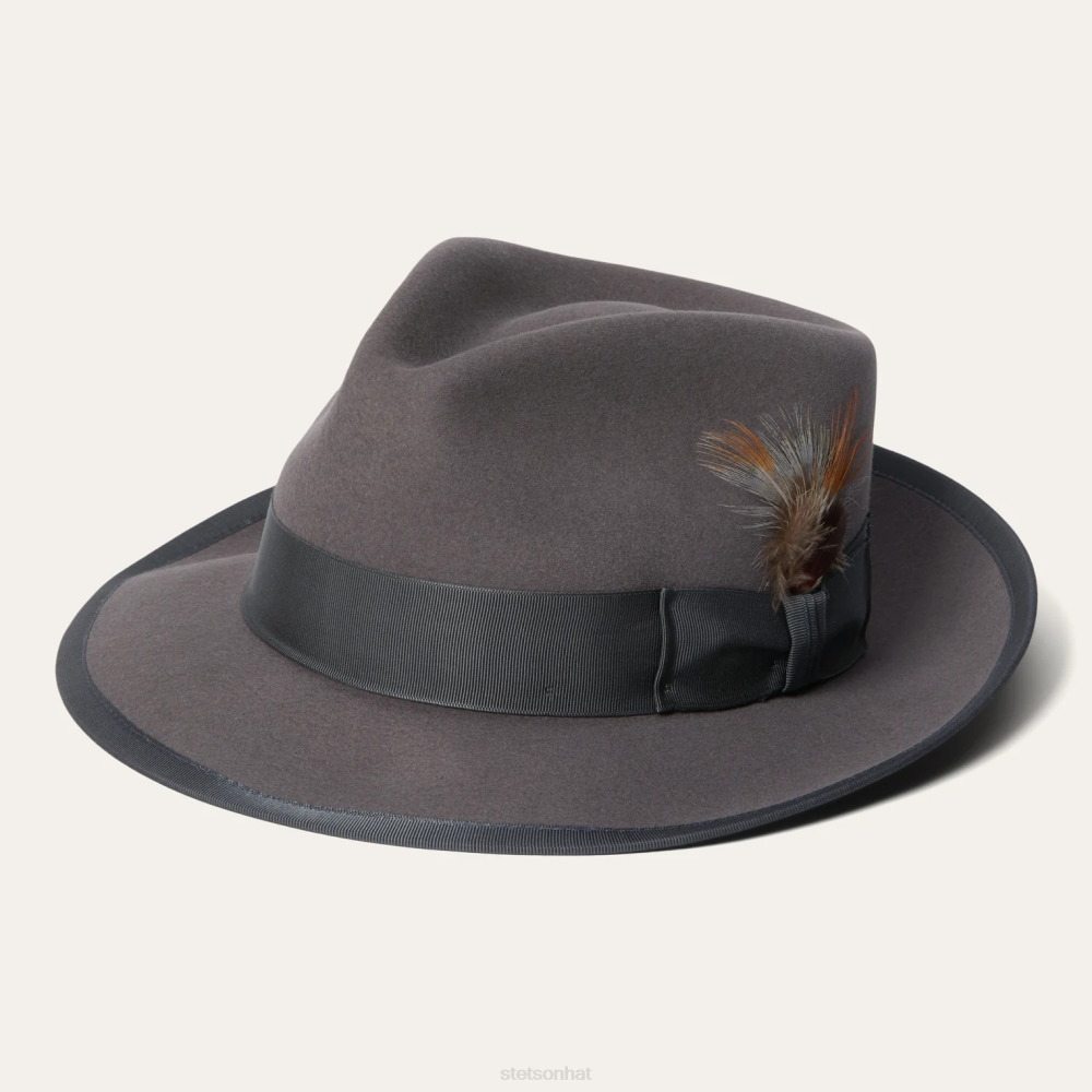Stetson Whippet Fedora Caribou Unisex Headwear 00LX124