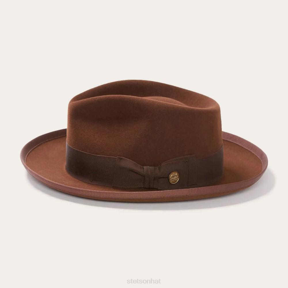 Stetson Whippet Fedora Mink Unisex Headwear 00LX93