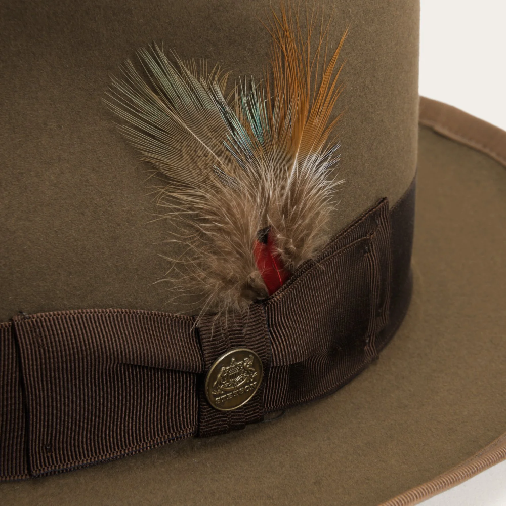 Stetson Whippet Fedora Tawny Unisex Headwear 00LX13