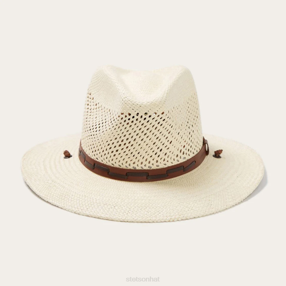 Stetson Airway Panama Safari Hat Natural Unisex Headwear 00LX162