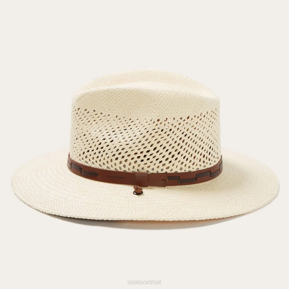 Stetson Airway Panama Safari Hat Natural Unisex Headwear 00LX162